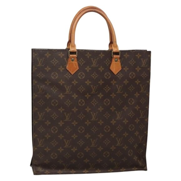 LOUIS VUITTON Monogram Sac Plat Hand Bag - Picture 6 of 16